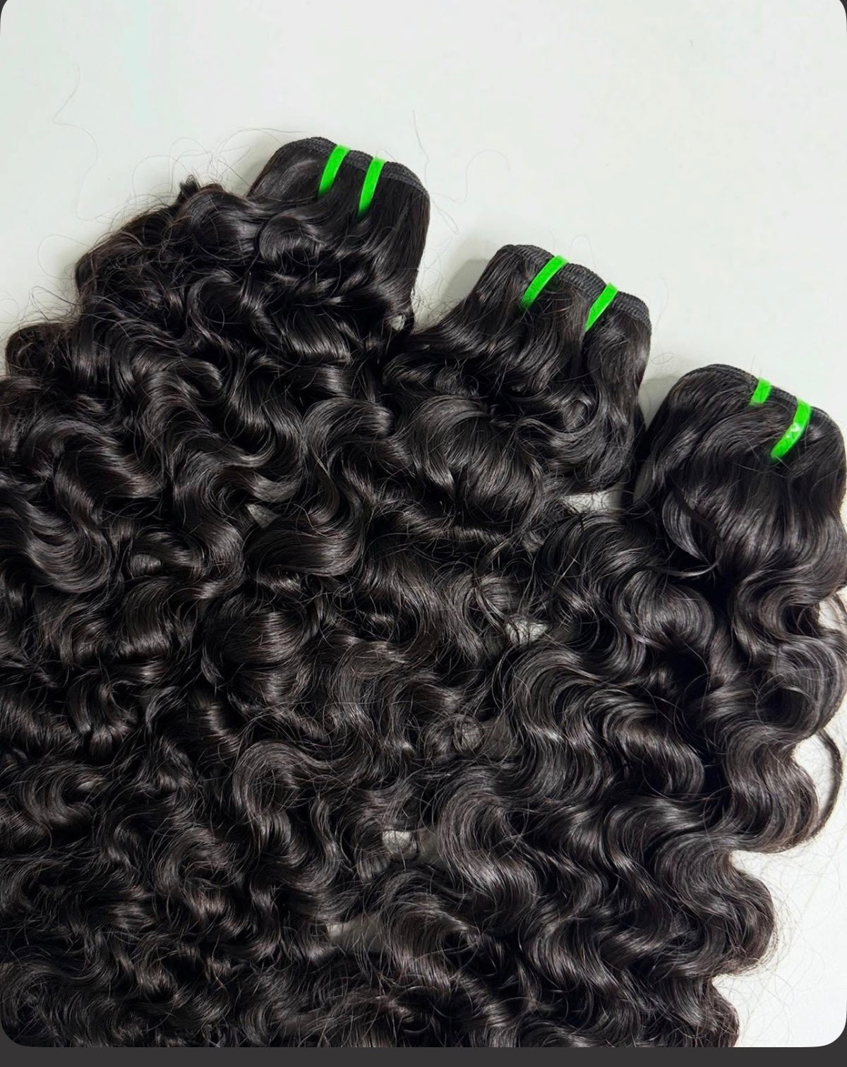 Virgin Burmese curly bundles