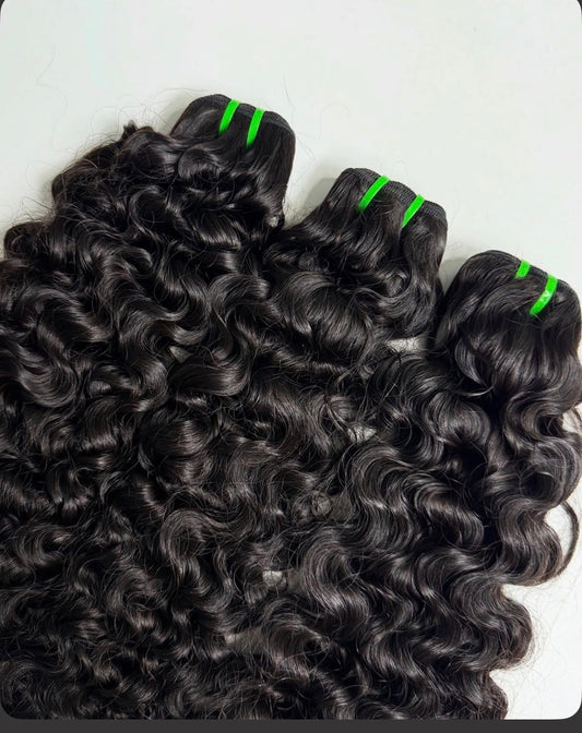 Virgin Burmese curly bundles