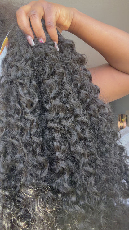 Virgin Burmese curly bundles